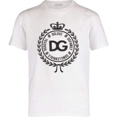 Afbeelding van Dolce & Gabbana L4JT7N G7RIF kinder t-shirt wit
