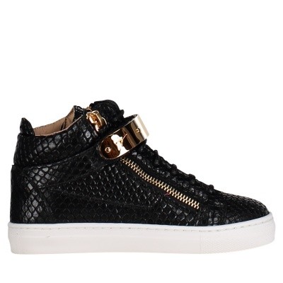 Afbeelding van Guiseppe Zanotti SBE9111/9411 kindersneakers zwart