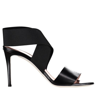 Afbeelding van Pollini SA16778AC07 dames sandalen zwart