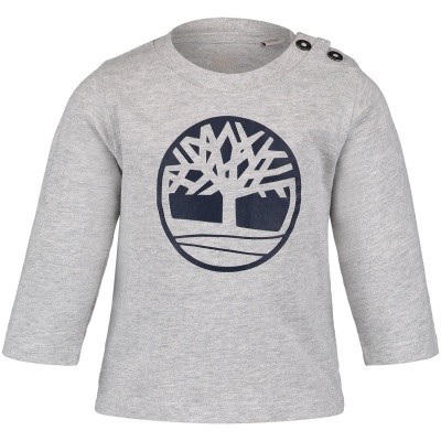 Afbeelding van Timberland T05Z01 baby t-shirt grijs