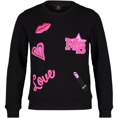 Afbeelding van My Brand GMBSW001G3003 kindertrui zwart