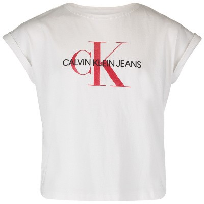 Afbeelding van Calvin Klein IG0IG00143 kinder t-shirt wit