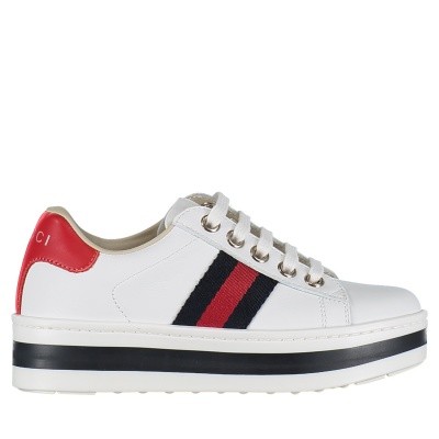 Afbeelding van Gucci 526158 kindersneakers wit