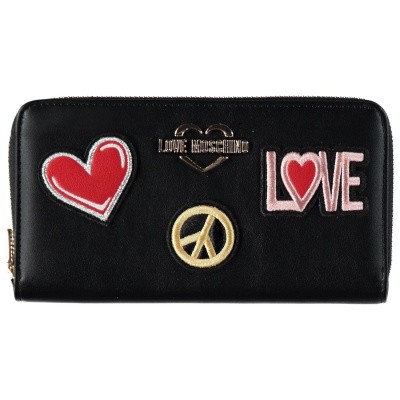 Afbeelding van Moschino JC5604 dames portemonnee zwart