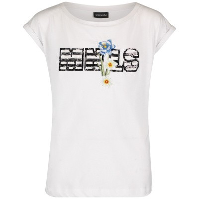 Afbeelding van MonnaLisa 493609RF kinder t-shirt wit