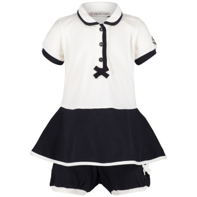 Afbeelding van Moncler 8571605 babyjurkje navy