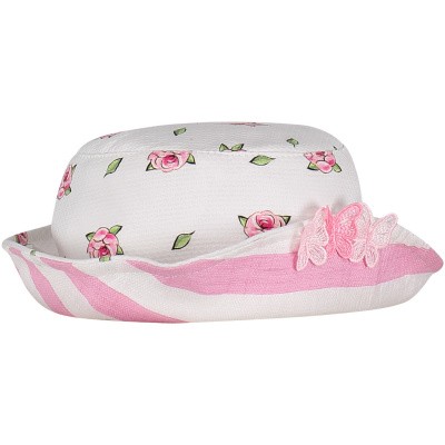 Afbeelding van MonnaLisa 393005 baby hoedje wit