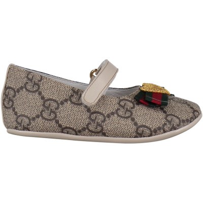 Afbeelding van Gucci 418995 babyschoenen bruin