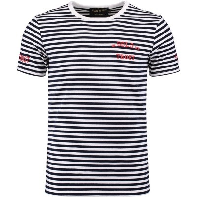 Afbeelding van in Gold We Trust FA059 heren t-shirt navy