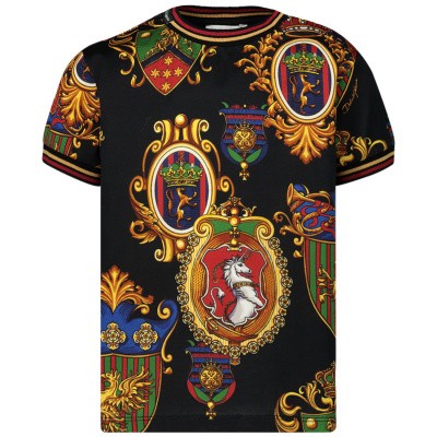 Dolce & Gabbana L1JT8A baby t-shirt zwart Afbeelding van Dolce & Gabbana L1JT8A baby t-shirt zwart