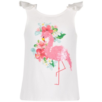 Afbeelding van Mayoral 3022 kinder t-shirt wit
