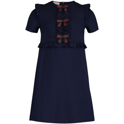 Afbeelding van Gucci 518583 kinderjurk navy