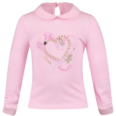 Afbeelding van Lapin 82E2435 baby t-shirt licht roze