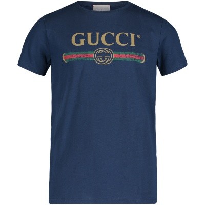 Afbeelding van Gucci 503628 kinder t-shirt blauw