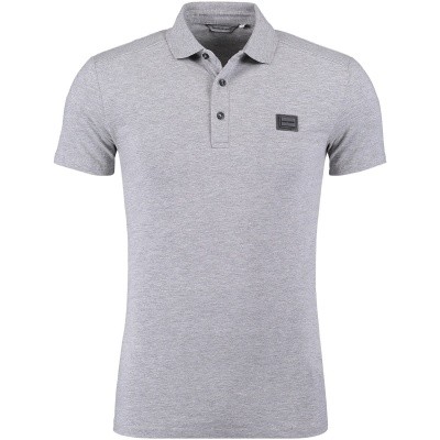 Afbeelding van Antony Morato MMKSO1419 heren polo grijs
