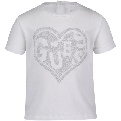 Afbeelding van Guess A92I00 baby t-shirt wit