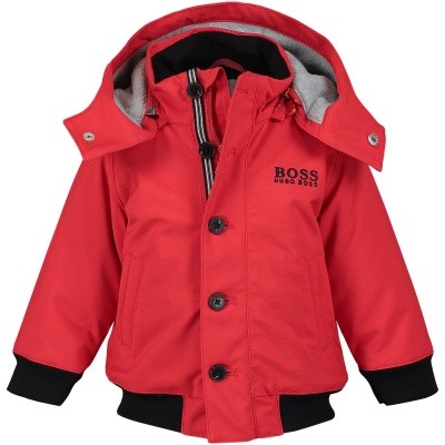 Afbeelding van Boss J06181 babyjas rood