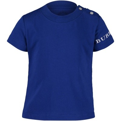 Afbeelding van Burberry 8002612 baby t-shirt cobalt blauw