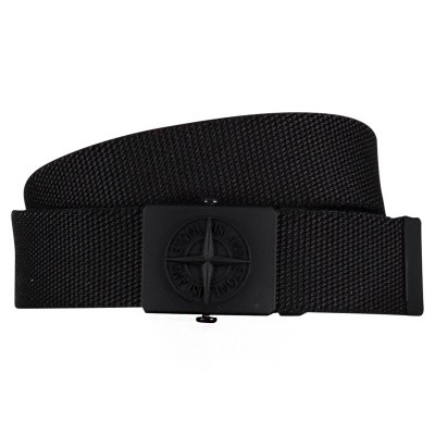Afbeelding van Stone Island 701690461 kinderriem zwart