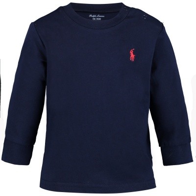 Afbeelding van Ralph Lauren 320703642 baby t-shirt navy