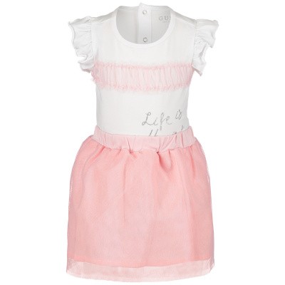 Afbeelding van Guess A91G10 babysetje wit