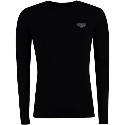 Afbeelding van Antony Morato MMSW00805 heren trui zwart