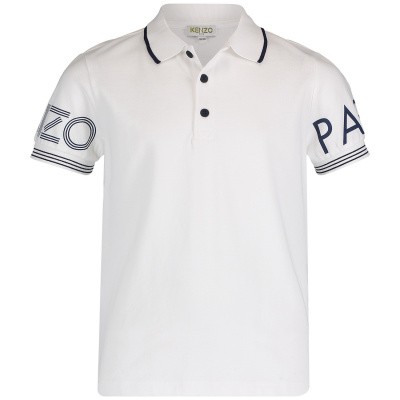 Afbeelding van Kenzo KN11518 kinder polo wit