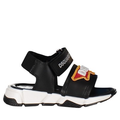 Afbeelding van Dsquared2 59675 kindersandalen zwart