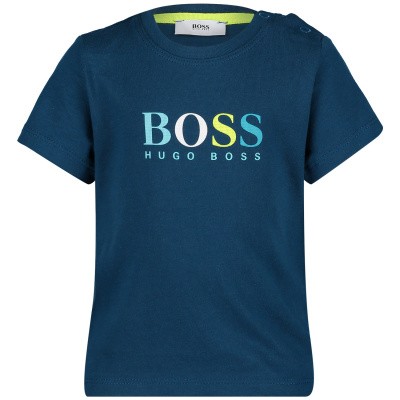 Afbeelding van Boss J05717 baby t-shirt donker blauw