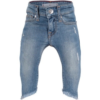 Afbeelding van Tommy Hilfiger KG0KG03892B babybroekje jeans