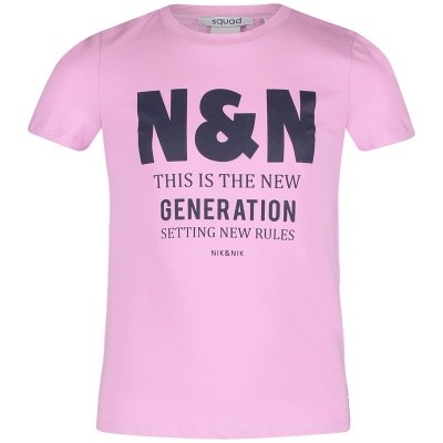 Afbeelding van NIK&NIK G8467 kinder t-shirt lila