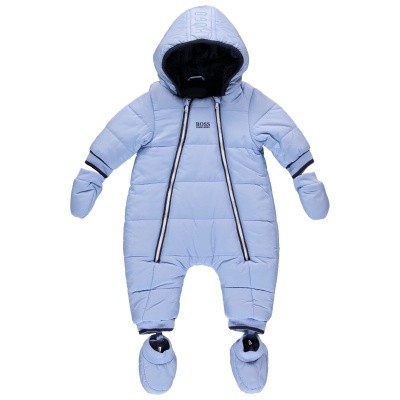 Afbeelding van Boss J96070 baby skipak blauw