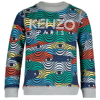 Afbeelding van Kenzo KN15628 kindertrui blauw