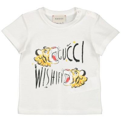 Afbeelding van Gucci 548034 baby t-shirt wit