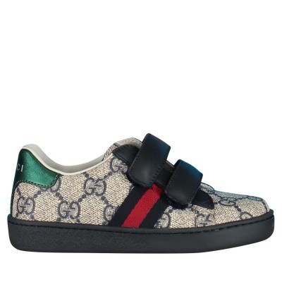 Afbeelding van Gucci 463088 kindersneakers blauw