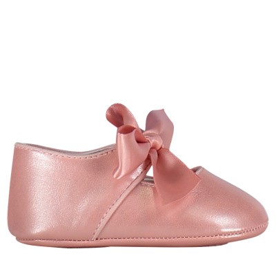 Afbeelding van Mayoral 9091 babyschoenen licht roze