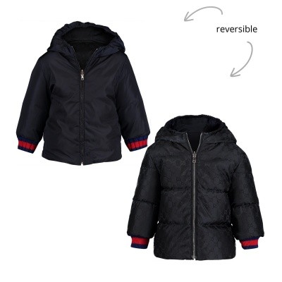 Afbeelding van Gucci 474884 babyjas navy