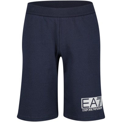 Afbeelding van EA7 3GBS52 kinder shorts navy