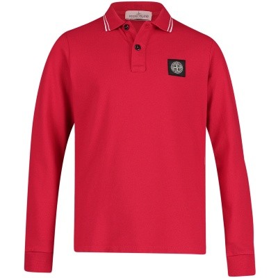 Afbeelding van Stone Island 691620748 kinder polo rood