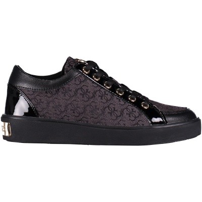 Afbeelding van Guess FLGLN3FAL12 dames sneakers zwart