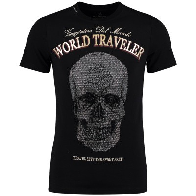 Afbeelding van My Brand MMBTS012GM078 heren t-shirt zwart