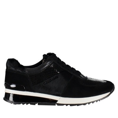 Afbeelding van Michael Kors 43F8ALFS6S dames sneakers zwart