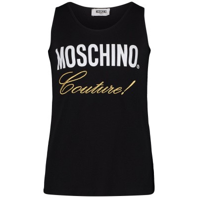 Afbeelding van Moschino HCM00X kinder t-shirt zwart