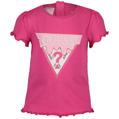 Afbeelding van Guess A92I02 baby t-shirt fuchsia
