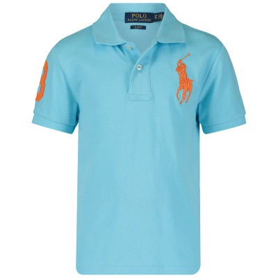 Afbeelding van Ralph Lauren 703635 kinder polo licht blauw