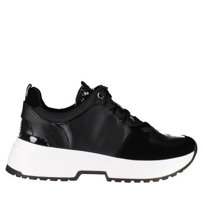 Afbeelding van Michael Kors 43F8CSFS3L dames sneakers zwart