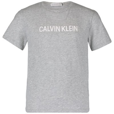 Afbeelding van Calvin Klein IB0IB00137 kinder t-shirt licht grijs