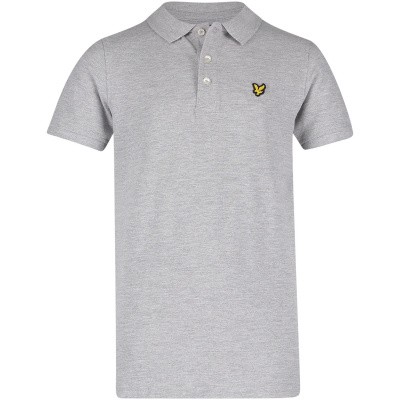 Afbeelding van Lyle & Scott LSC0145S kinder polo grijs