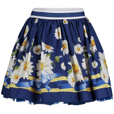 Afbeelding van MonnaLisa 113701 kinderrokje blauw