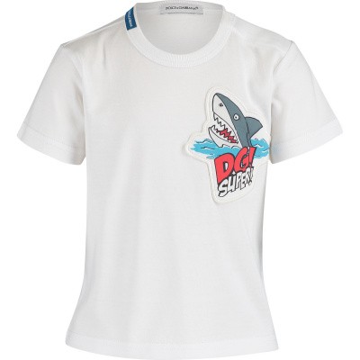 Afbeelding van Dolce & Gabbana L1JT6S G7QXE baby t-shirt wit